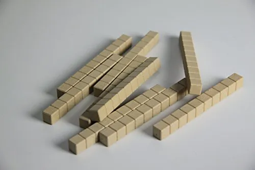 WISSNER aktiv lernen - 10 Dienes Zehnerstäbe - RE-Wood