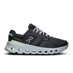 On Cloudrunner 2 Damen Laufschuhe - Anthrazit, Größe 9,5 - Laufschuhe für Damen mit optimaler Dämpfung und leichtem Design, perfekt für komfortables Laufen auf jedem Untergrund.