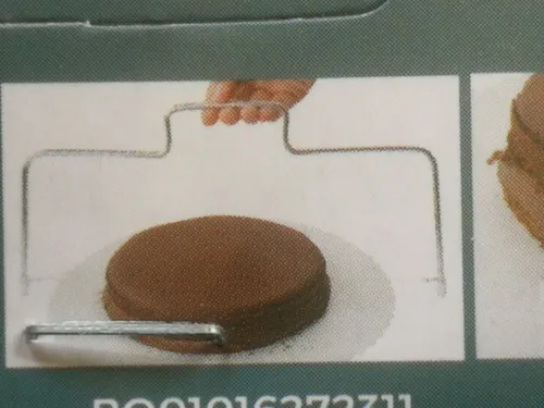 Tortenschneider Kuchen Brot Schneidemaschine Draht Edelstahl Verstellbar