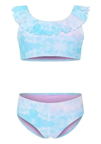 Chiemsee Bustier-Bikini Blau 158/164 - Stylischer Bustier-Bikini in Tropical Breeze, ideal für den Sommer. Mit elastischem Material für einen bequemen Sitz. Perfekt für unvergessliche Tage am Strand!