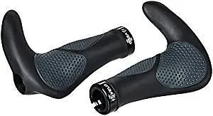 Velo D3 Gel Ergogriffe mit Bar Ends - Ergonomische Fahrradgriffe aus Gel für optimalen Komfort und Griffigkeit, ideal für lange Fahrten. Universell einsetzbar und einfach zu montieren.