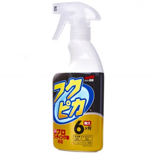  SOFT99 Fukupika Spray Strong Type Wachs Wax Quick Detailer 400ml 33,63€/L