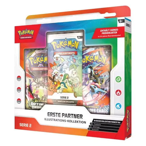 Pokémon Illustrations Kollektion Erste Partner Serie 2