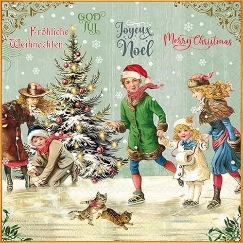 Papierservietten Grün von Ambiente