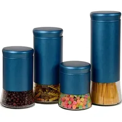 Vorratsdosen Set 4 teilig Schäfer - Blau von Schäfer