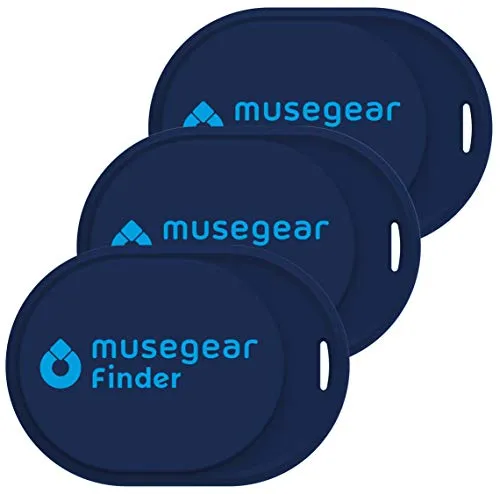 Musegear Bluetooth®-Sender Schlüsselfinder – Finde alles mit der App - Bluetooth-Module, perfektes Geschenk zum Stressfreien Auffinden von Schlüsseln, Geldbörse und mehr – Maximaler Datenschutz, keine Accounts nötig.