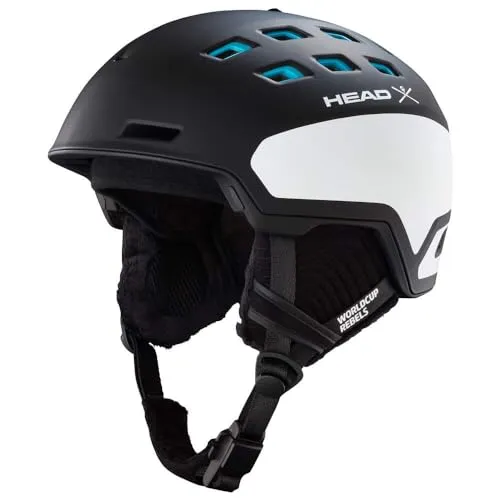Head Rev WCR Worldcup Rebels - XL/XXL Helm für Skifahrer - Fahrradhelme mit Sphere Fit System für optimale Passform und Sicherheit. Ideal für ambitionierte Skifahrer, sorgt für hohen Tragekomfort und hervorragende Stoßdämpfung.