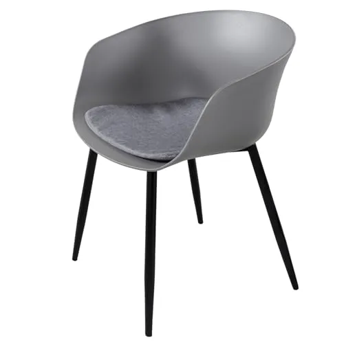 Riess-Ambiente Gartenstuhl DESIGNO grau/schwarz von Riess-Ambiente