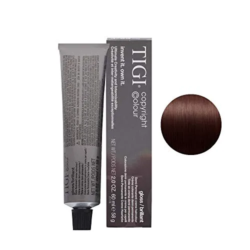 Tigi Gloss Mittelbraun Gold Mahagoni 4/53, 1er Pack (1 x 60 ml)