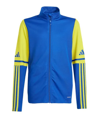 adidas Unisex Kinder SQUADRA25 TRAINING JACKET KIDS - Trainingsbekleidung für Kinder, mit AEROREADY-Technologie für trockenen Komfort und praktischen Reißverschlusstaschen.