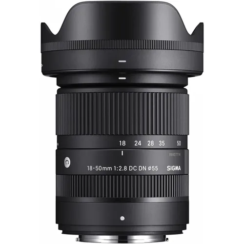SIGMA 18-50mm f/2.8 DC DN Contemporary Objektiv für Fuji X - Kompaktes Design mit hoher Lichtstärke für kreative Fotografie