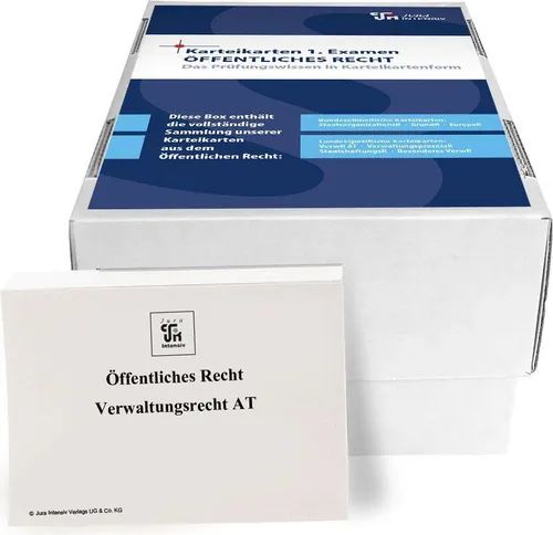 Produktbild Karteikarten 1. Examen Öffentliches Recht