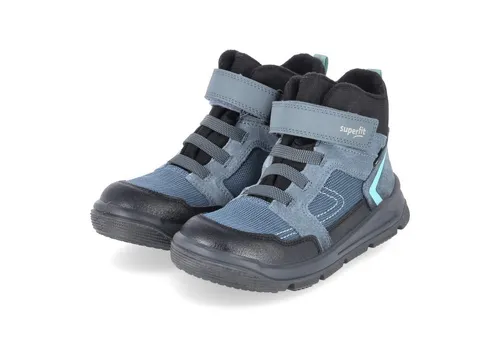 Superfit Mars Stiefel Gore-Tex 1-009089 - Stiefel für Jungen mit wasserdichter GORE-TEX Membrane, herausnehmbarer Einlegesohle und wärmendem Fleecefutter – ideal für kalte Wintertage.