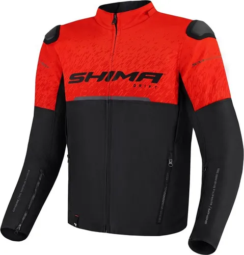 SHIMA DRIFT Motorradjacke Herren - Leichte Sommer Mesh Motorradjacke mit CE Schutz für Schulter, Ellbogen und Rücken, ideal für Sicherheit und Komfort bei Stadtfahrten.