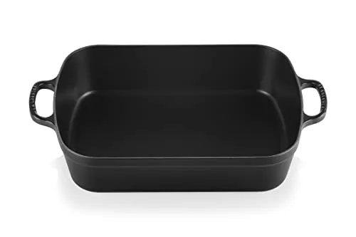 Le Creuset Signature Bratreine 37 cm in schwarz von Le Creuset
