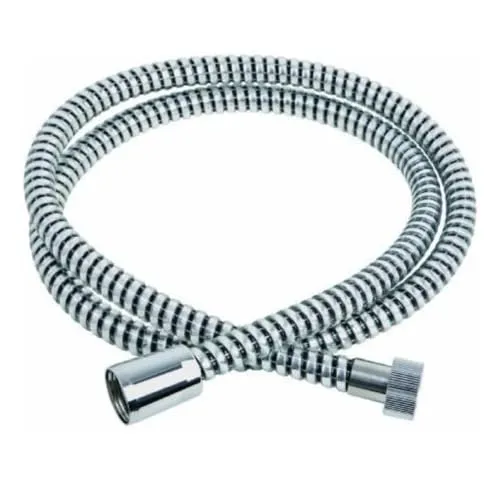 Schläfer 807490 | Brauseschlauch 150 cm Länge Kunststoff verchromt Extrem Belastbar 1/2 Zoll Anschluss Duschschlauch Ersatzschlauch für Dusche & Badewanne Metaflex duschschlauch 1.5m, Metalleffekt