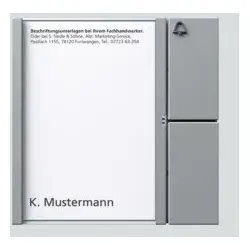 Siedle TM 612-1 SM Tasten-Modul mit Ruftaste von Siedle