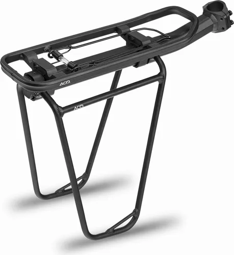 Acid Sattelstützengepäckträger Beam Federklappe + Side Rail RILink black