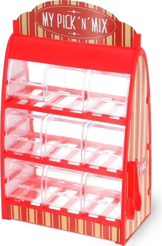 Süßigkeiten Spender m. 9 Fächern