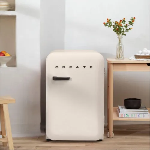 CREATE / RETRO FRIDGE 83.5 BLACK