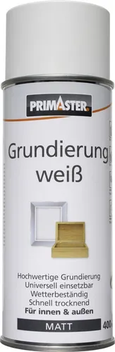 Primaster Lackspray Grundierung 400 ml weiß