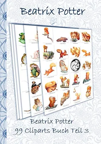 Beatrix Potter 99 Cliparts Buch Teil 3 ( Peter Hase ): Sticker, Icon, Clipart, Cliparts, download, Internet, Dropbox, Original, Filzer, Bleistift, ... Erwachsene, Geschenkbuch, Geschenk