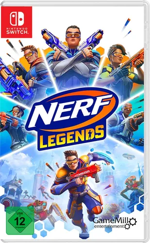 Nintendo Switch Spiel - Nerf Legends - Digitaler Download - PC- & Videospiele, erlebe actiongeladenen Multiplayer-Spaß mit Nerf Legends für Nintendo Switch, ideal für Shooter-Fans und Online-Spieler.