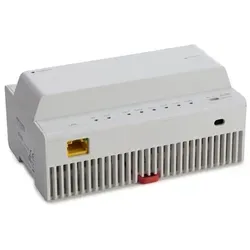 Netzwerk- und Stromverteiler für EDS201B - Vielseitiger Stromverteiler im kompakten DIN-Schienen-Gehäuse, ideal für die Video-Türsprechanlage EDS201B. Gewährleistet eine stabile IP-Verbindung für Ihr Smart-Home.