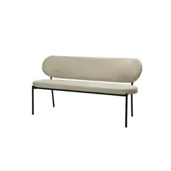 Mid.you Sitzbank 3-Sitzer in beige von byLIVING