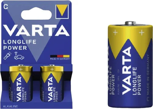 Varta Longlife Power C Baby LR14 4914 Batterien, 2 Stück