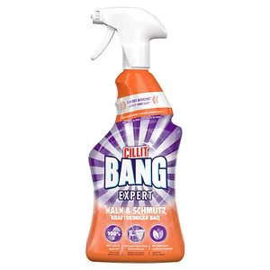 CILLIT BANG BAD EXPERT KALK & SCHMUTZ Kraftreiniger 0,75 l - Haushaltsreinigungsmittel, entfernt effektiv Kalk und Schmutz und schützt Oberflächen vor neuen Ablagerungen.