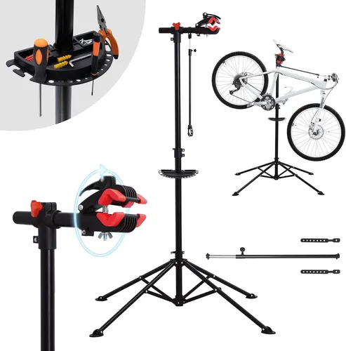 VELOJA® Fahrrad Montageständer Profi Reparaturständer Fahrradständer Werkstatt