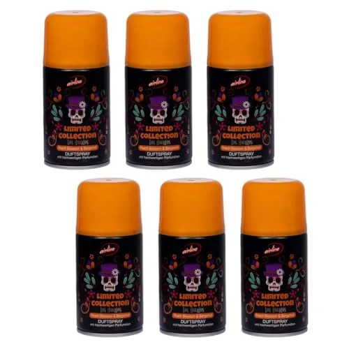 Laro Raumduft Peach Blossom Bergamot - 12er Vorteilspaket - Lufterfrischer für Air Wick & Glade, sorgt bis zu 60 Tage für langanhaltenden, angenehmen Duft und ein einladendes Raumklima.