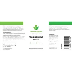 Green Capsule Probiotik Kur Kapseln 120 St