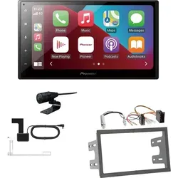 Pioneer SPH-DA160DAB 2-DIN Autoradio Apple CarPlay Android Auto Bluetooth DAB USB passend für Volkswagen VW Golf IV 1997-2003 schwarz