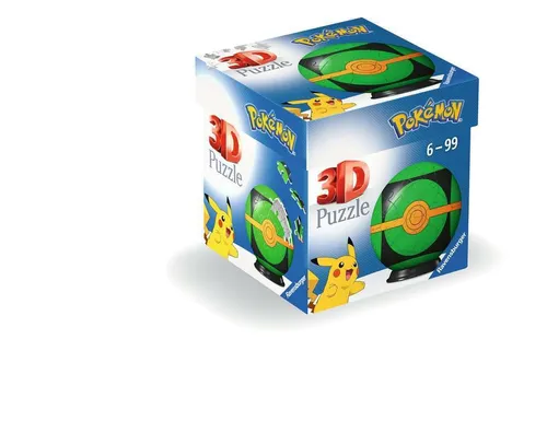 Ravensburger 11626 Pokémon Finsterball  3D Puzzle Ball Teileanzahl 54