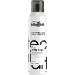 L'Oréal Professionnel tecni.art Fix Anti Frizz Compressed 250 ml - Anti-Frizz-Spray mit innovativer Compressed Technology für 60% mehr Ergiebigkeit. Bändigt fliegende Haare, sorgt für starken Halt und langanhaltenden Glanz. Ideal für perfekte Hochsteckfrisuren.