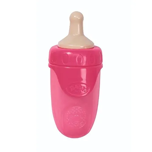 BABY born 832509 Bottle with Cap 3 Assorted Puppe Trinkflasche 3 sort. 43cm, Multi, 1 Count (Pack of 1)
