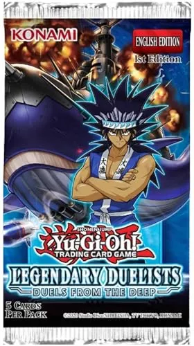 YU-GI-OH! LDU9 Legendary Duelists 9-Duelle aus The Deep Booster Packet, Multi