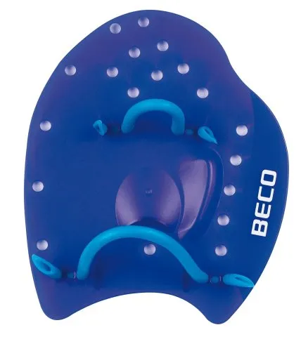 Beco Power-Handpaddles (Paar), Größe M, blau