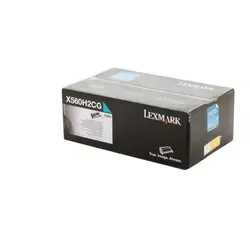 Lexmark X560H2CG Tonerkartusche - Cyan, 10.000 Seiten - Toner für Lexmark Drucker X560dn und X560n, bietet bis zu 10.000 Seiten Druckleistung für hochwertige Ausdrucke.
