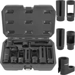 TECPO Lambdasonden Steckschlüssel Werkzeug 10-teilig von TECPO