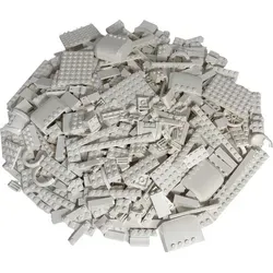LEGO® gemischte weiße Steine, 1000 Teile Spielbausteine - Vielseitige 1000 Stück LEGO Bausteine in Weiß, ideal für kreative Bauprojekte. Originale LEGO Teile, perfekt für Bauenthusiasten. Achtung: Enthält verschluckbare Kleinteile.