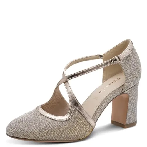 Tamaris Damen-Pumps Beige 39 EU – Stilvoll und Bequem in gold von Tamaris