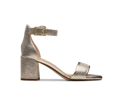 Clarks Damen Ezoria Mae Sandale, Champagne Int, 39.5 EU von Clarks