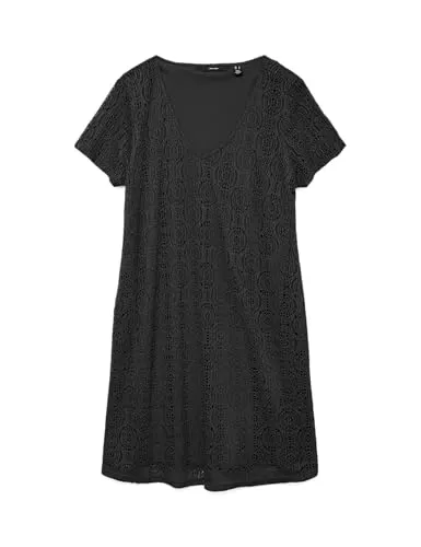 VERO MODA Vmmaya Ss V Neck Short Dress JRS SPE