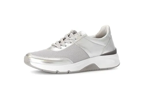 Gabor Damen Low-Top Sneaker in silber von Gabor