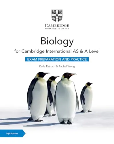 Cambridge International As & a Level Biology Exam Preparation and Practice + Digital Access 2 Years