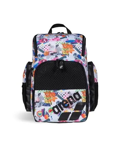 ARENA One Go Rucksack – Sportlich und Funktional - Kompakter Rucksack für Schwimmer und Sportler, mit innovativem Nassmanagementsystem für trockene Ausrüstung. Ideal für Fitnessstudio und Freizeit, 35 Liter Volumen, praktische Fächer für optimale Organisation.