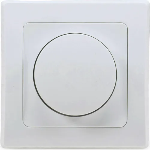 ChiliTec 21659 DELPHI Dimmer für LED Lampen 250V/ 3-60W, inkl. Rahmen, UP, weiß